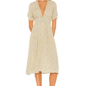 Floral Farah Midi Dress, Faithfull the Brand (new)